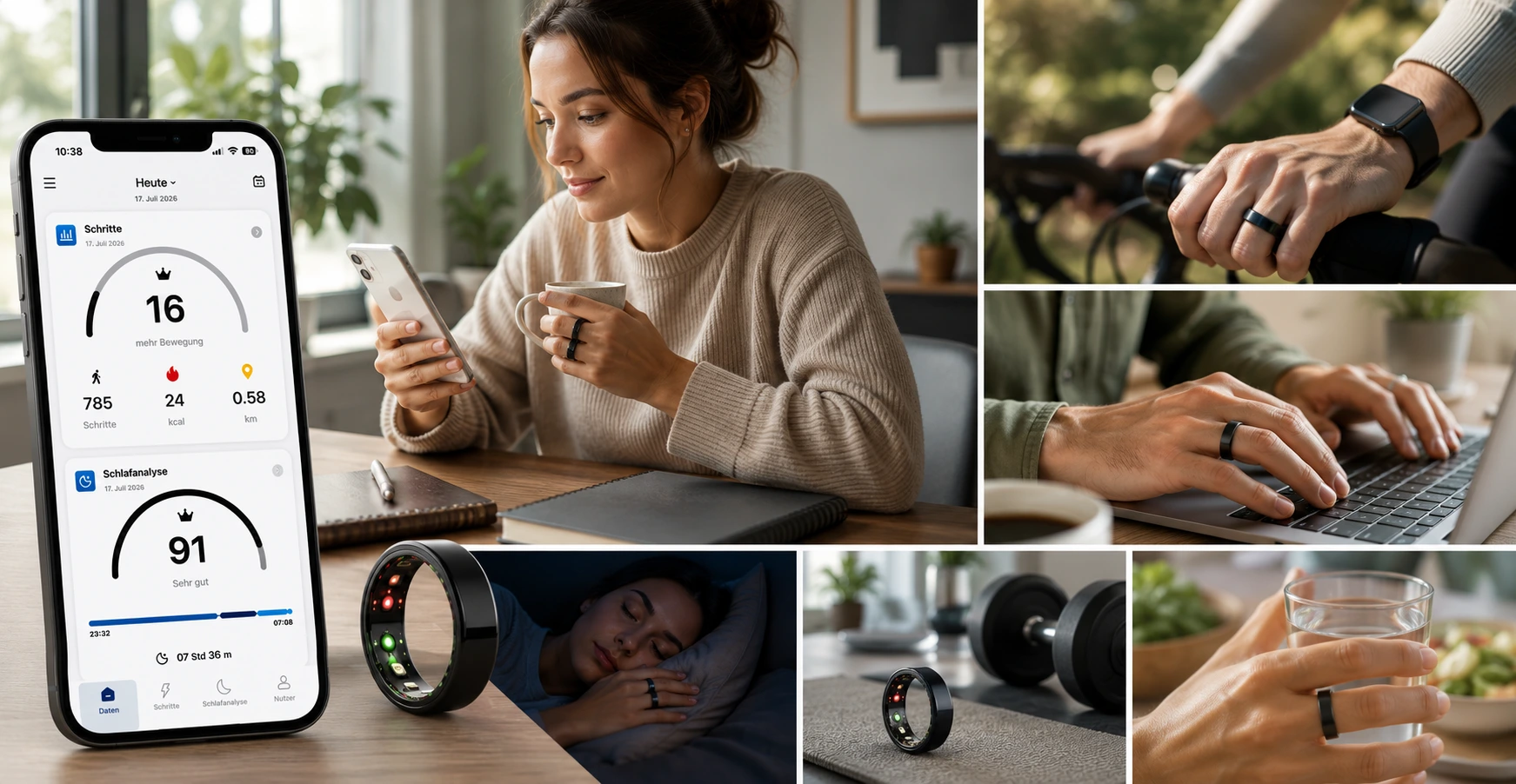 Smartring für Alltag und Sport: Was zählt