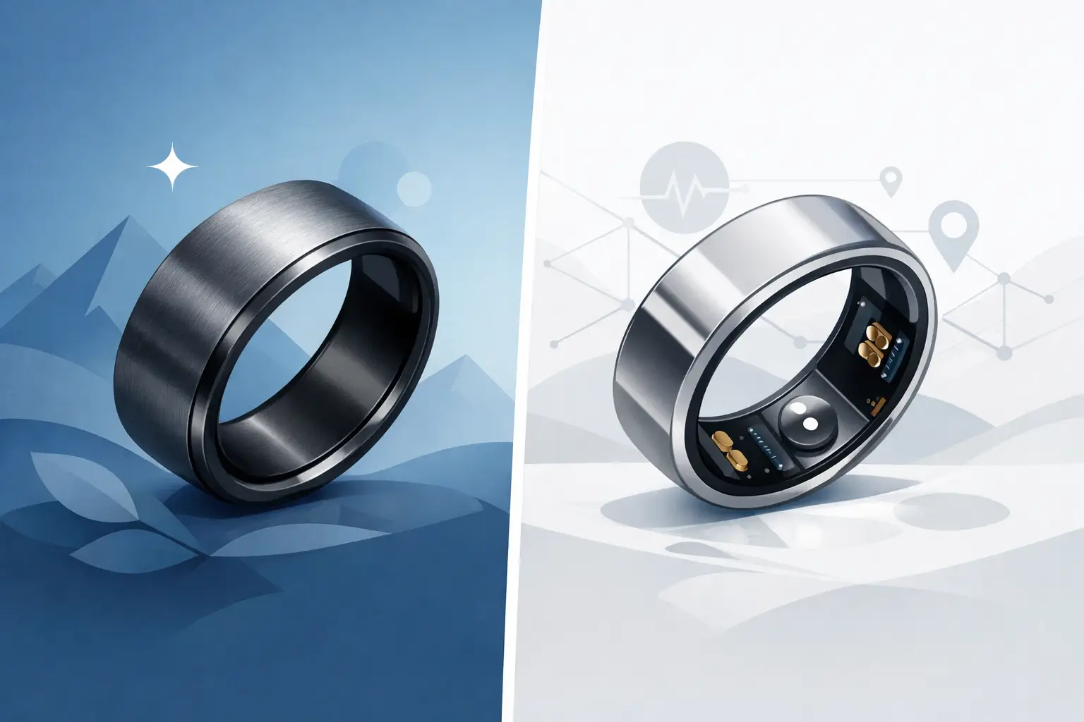 Titanring oder Edelstahlring Tracker: Der Vergleich