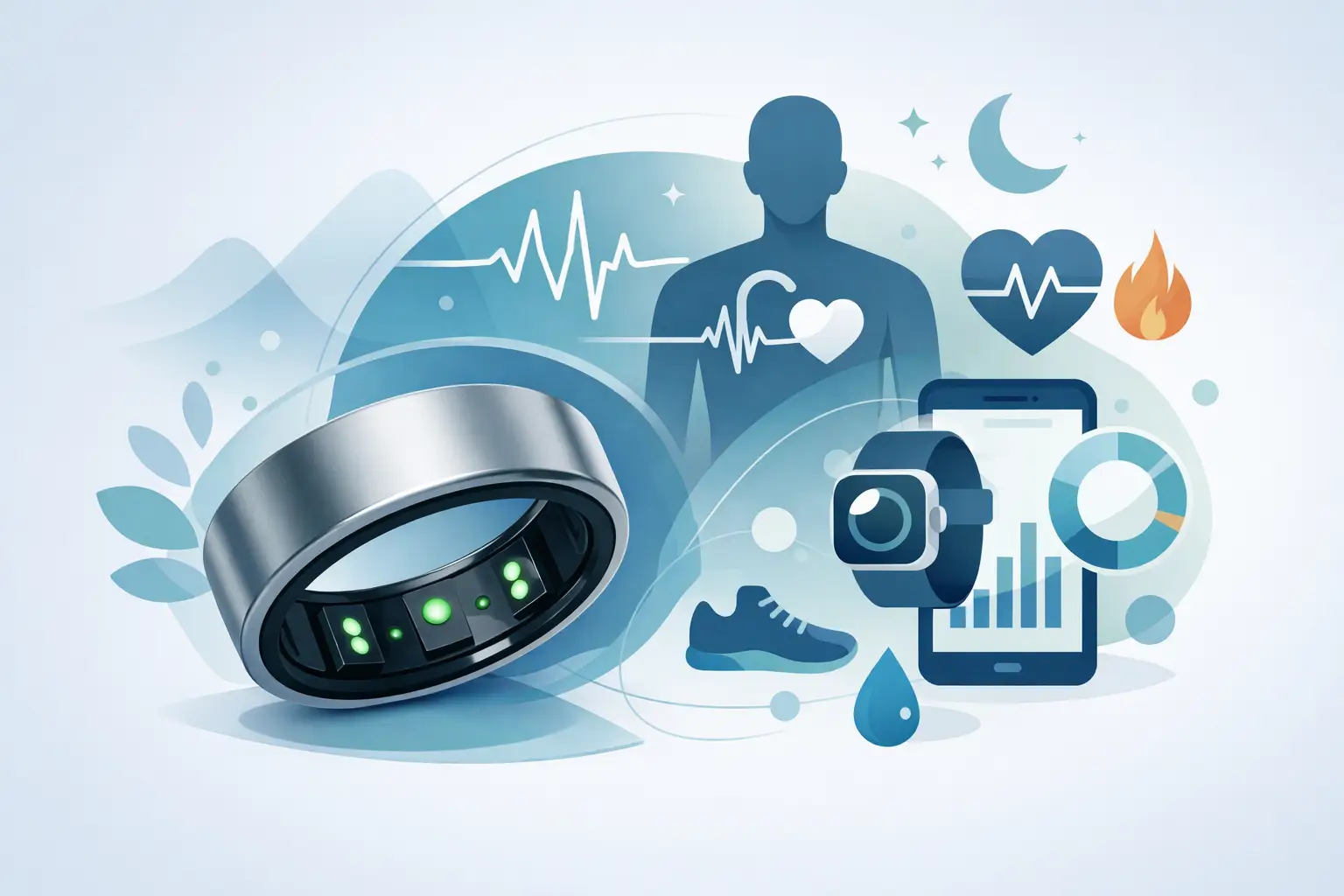 Was ein Titan Ring Gesundheitstracker kann
