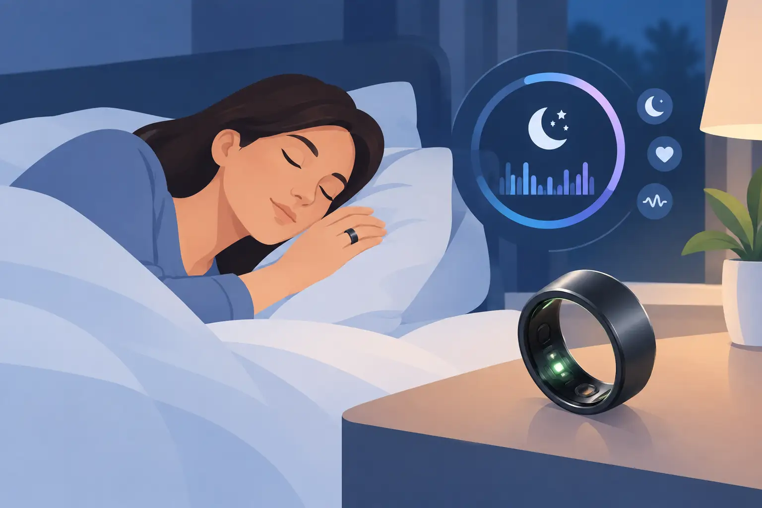 Schlafroutine mit Smart Ring richtig aufbauen
