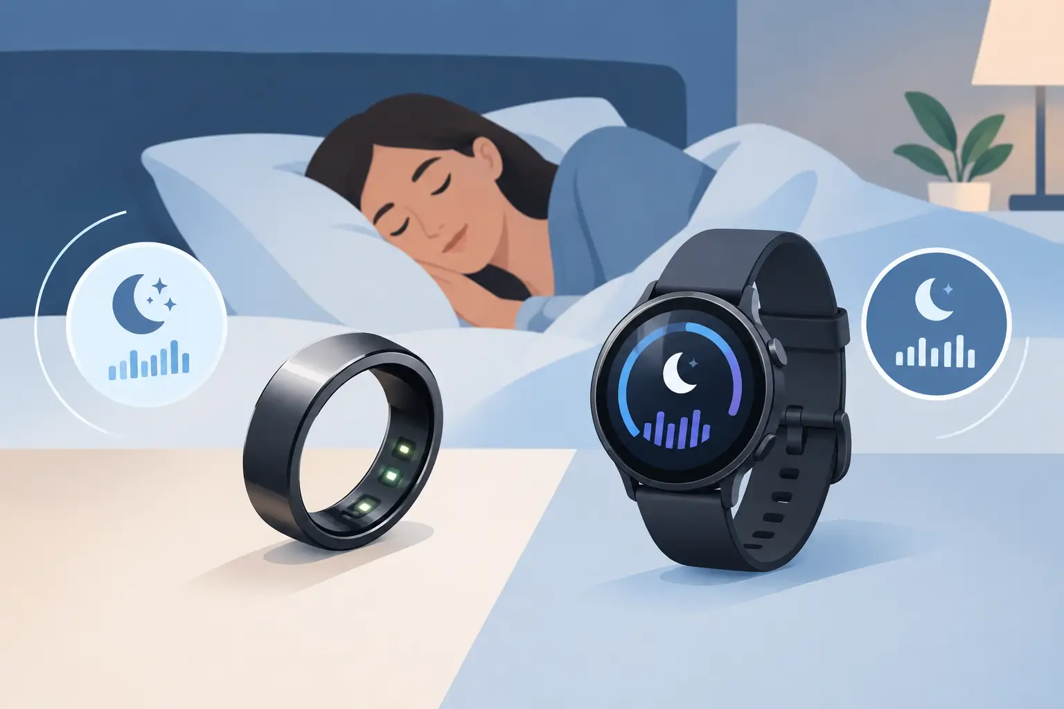 Schlaftracker Ring versus Uhr: Was passt besser?