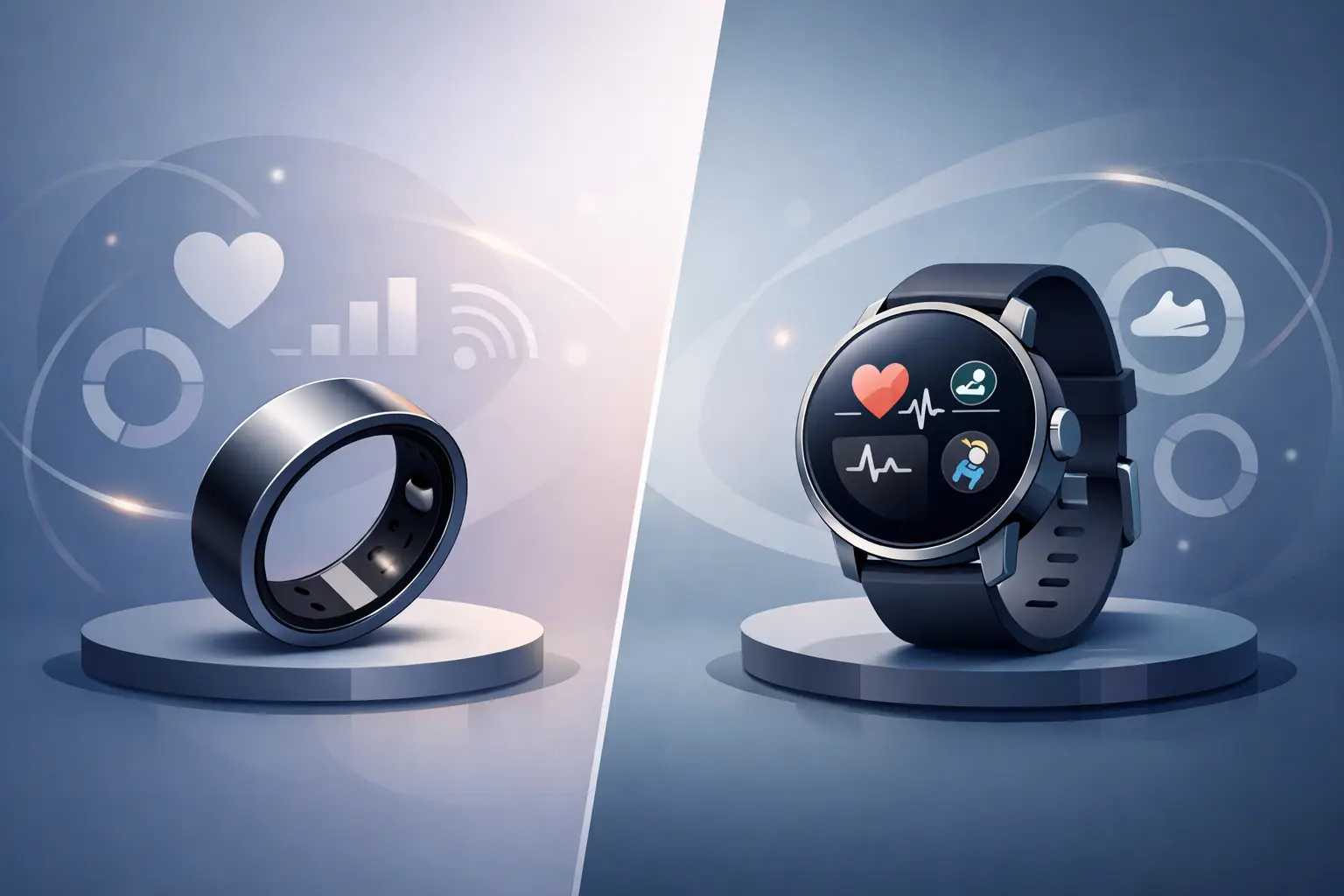 Smart Ring versus Smartwatch im Vergleich