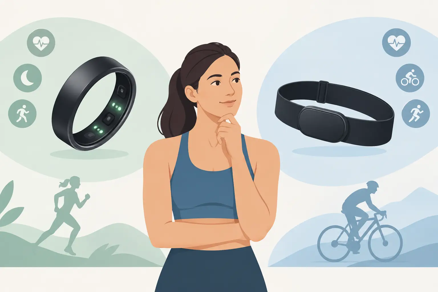 Fitnessring versus Brustgurt: Was passt zu Ihnen?