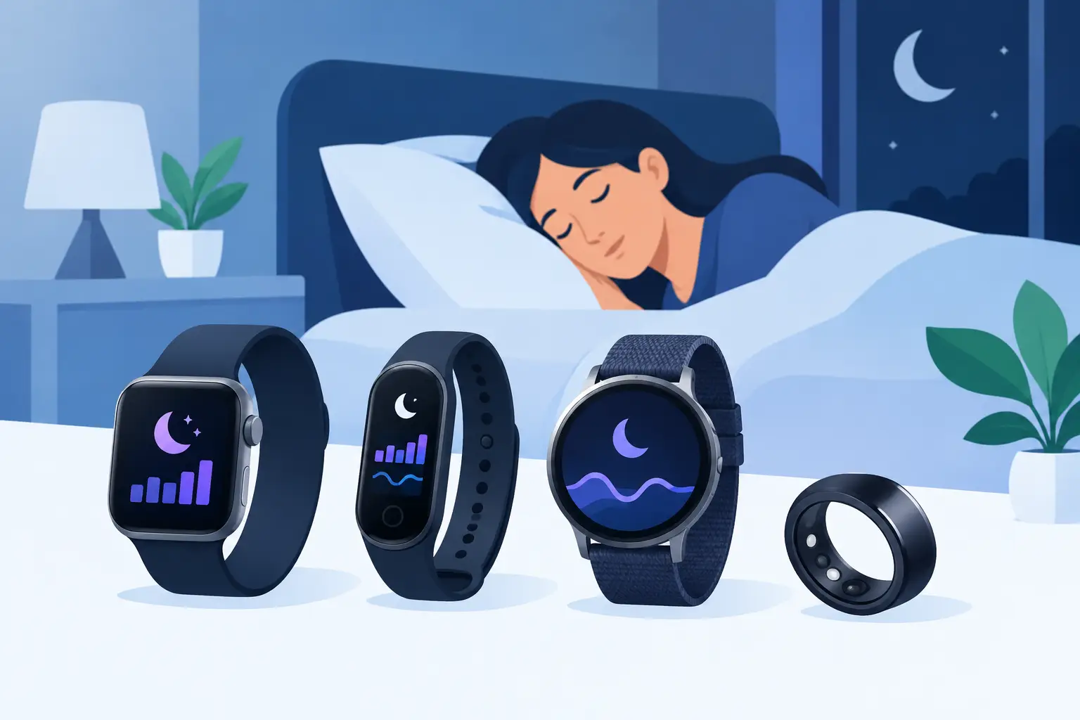 Top Wearables für Schlaftracking im Vergleich